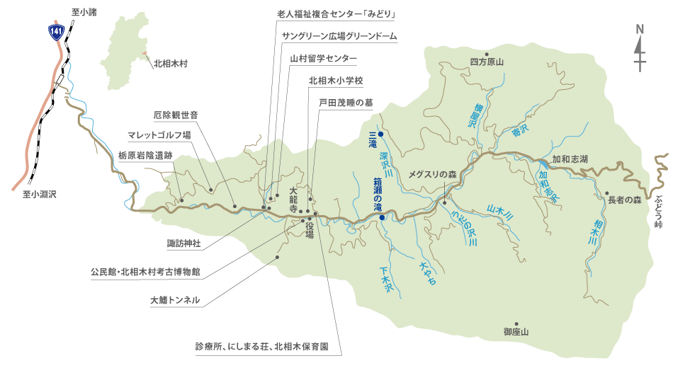 村内地図の画像
