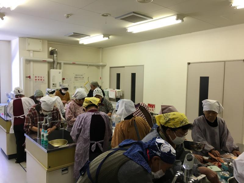 料理教室の様子の写真