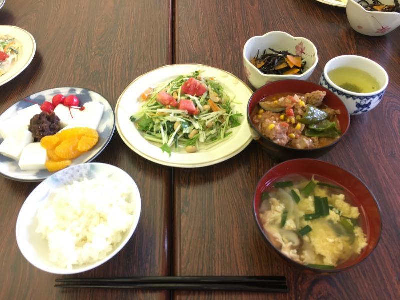 メニュー完成の写真