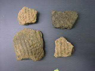 4個の石器の写真